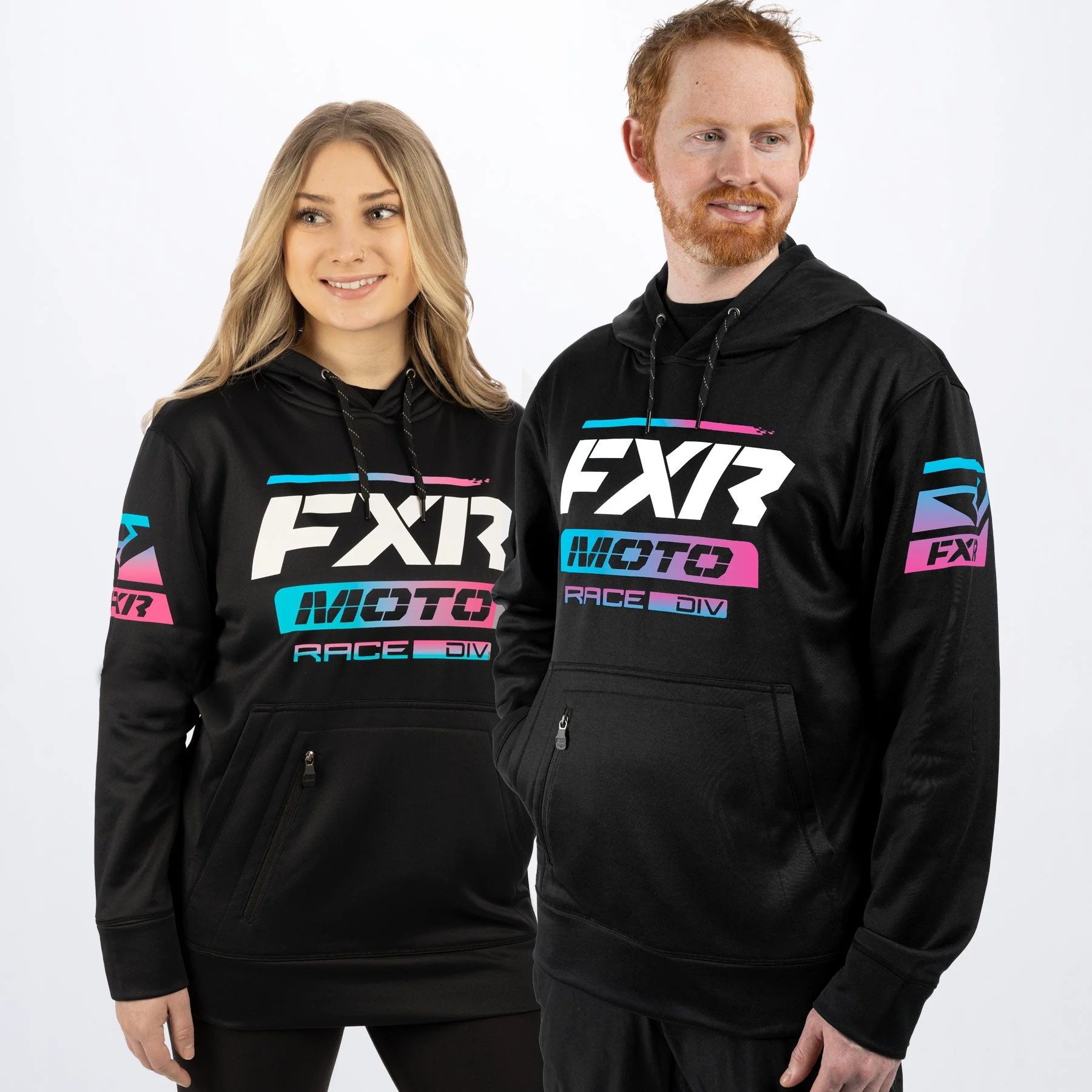 Unisex Moto Tech Pullover Hoodie - Image 16