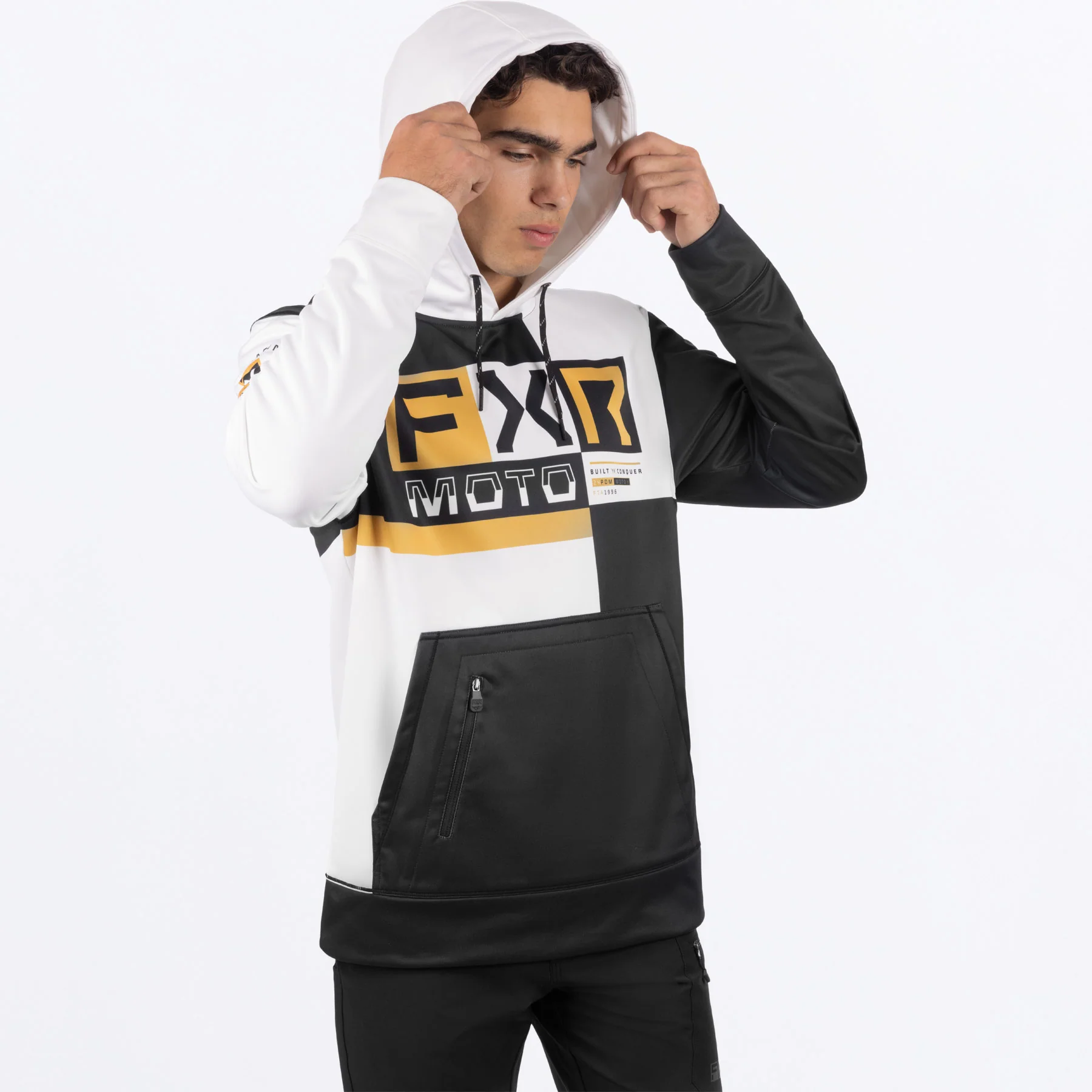 Moto Tech Pullover Hoodie - Image 11