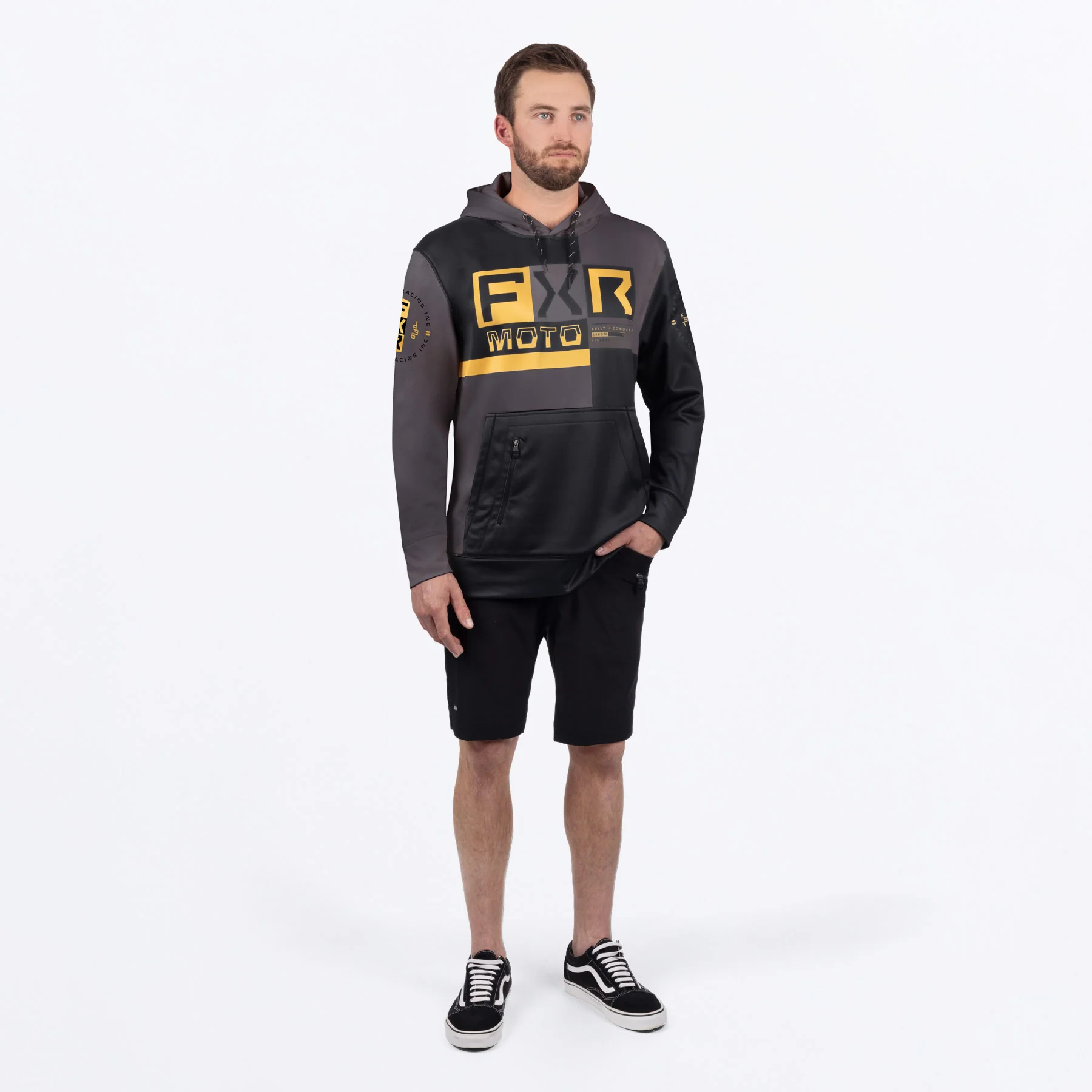 Moto Tech Pullover Hoodie - Image 3
