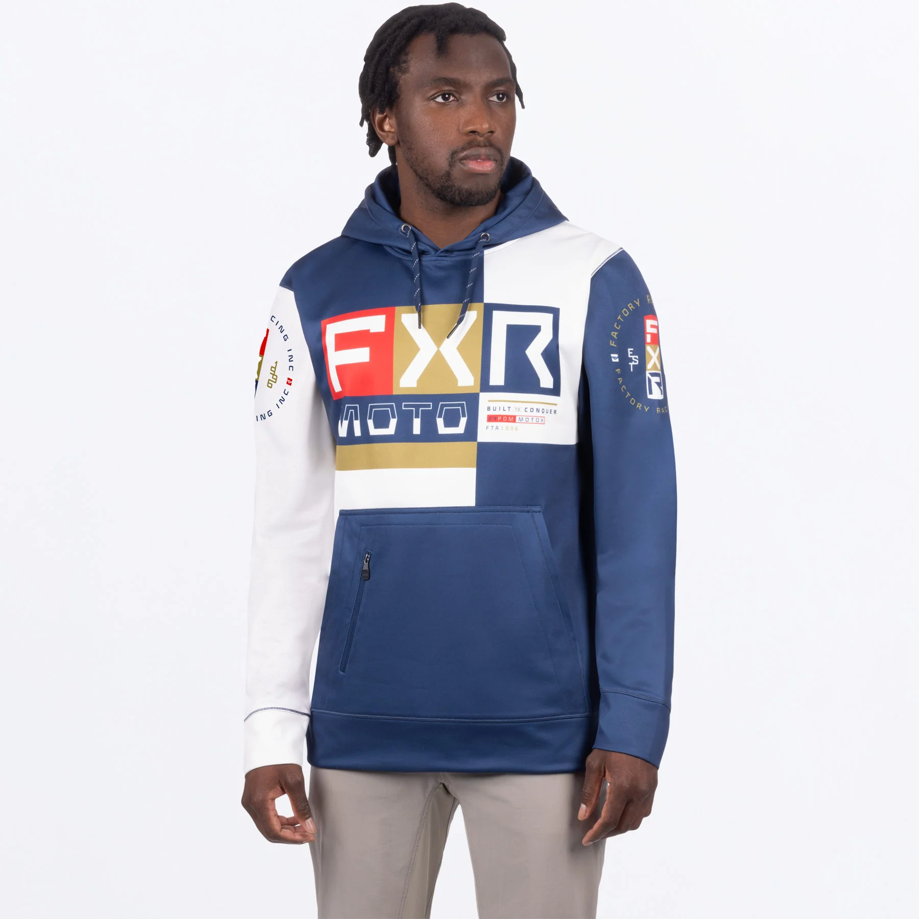 Moto Tech Pullover Hoodie - Image 4