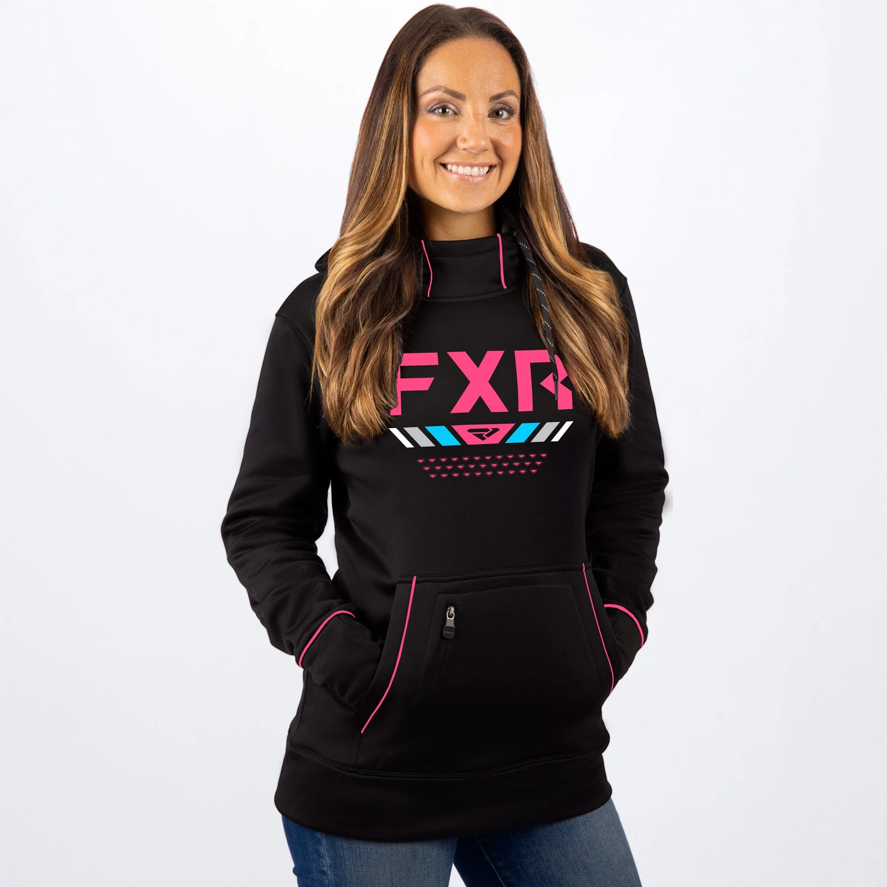 Unisex Podium Tech Pullover Hoodie - Image 13