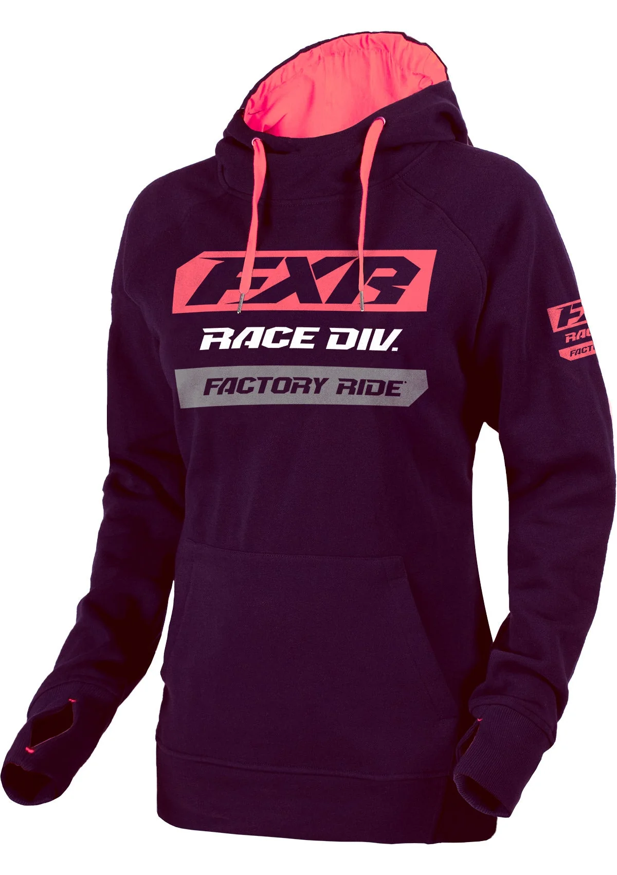 Women's Race Division Pullover Hoodie - Image 2