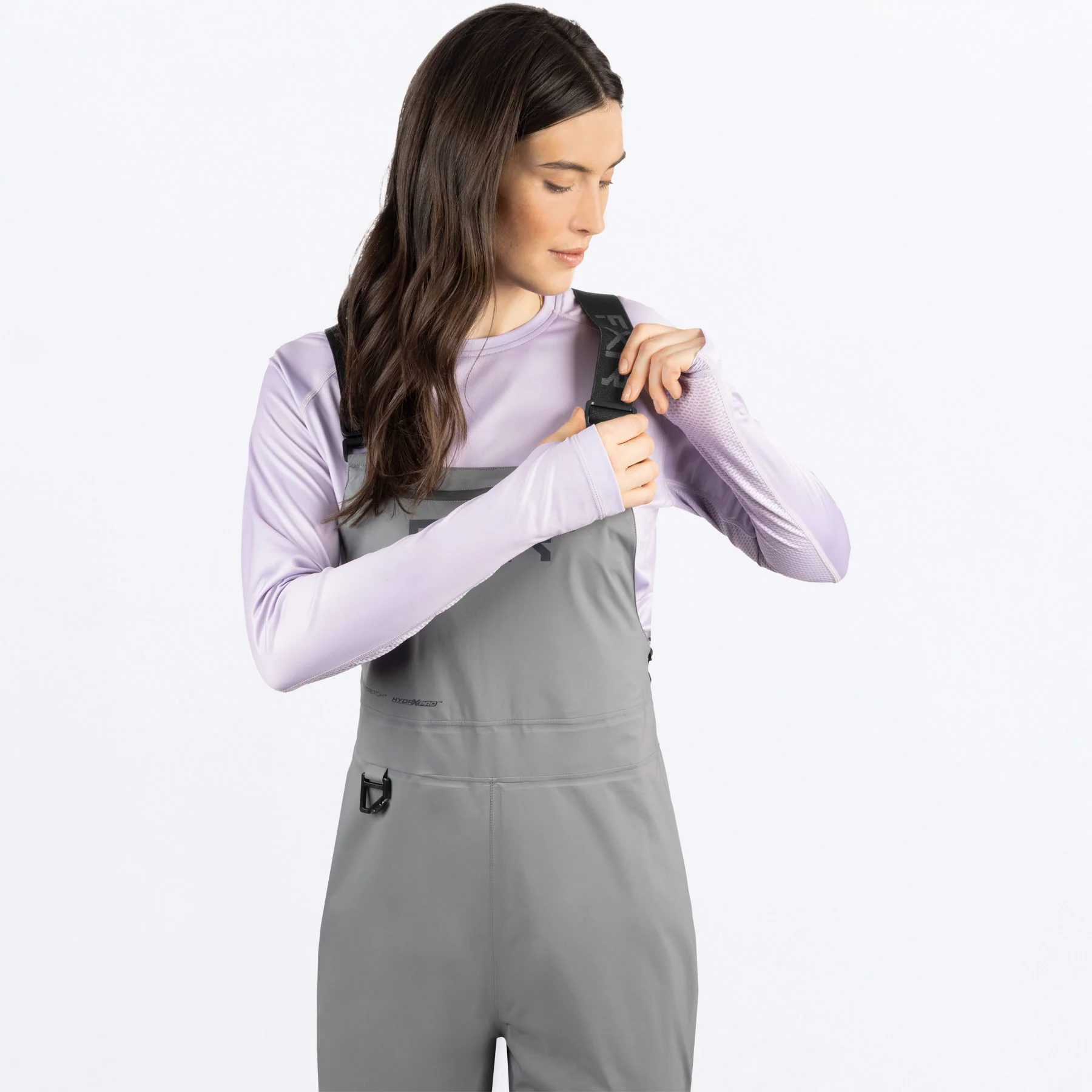 Women's Adventure Lite Tri-Laminate Bib Pant - Image 15