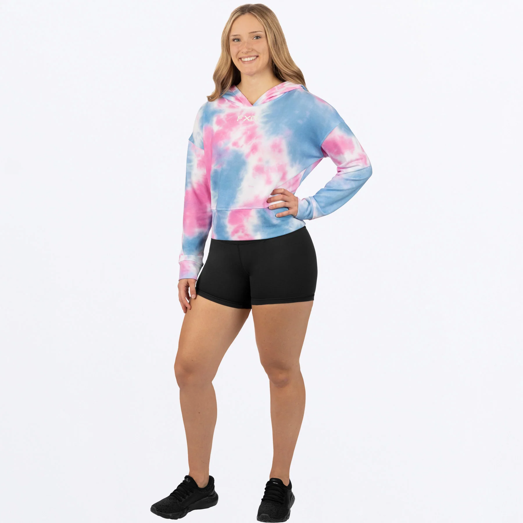 Women's Balance Cropped Pullover Hoodie - Image 10