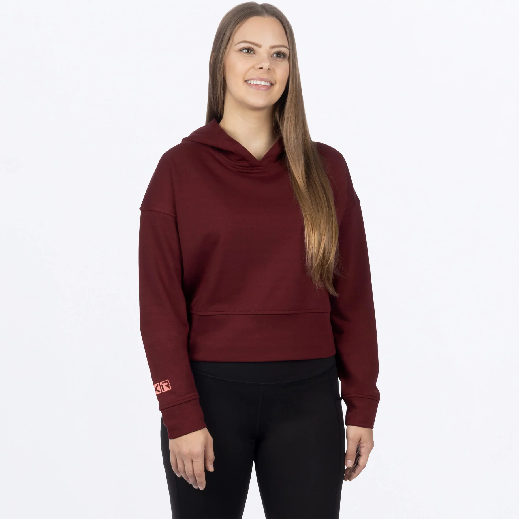 Women's Balance Cropped Pullover Hoodie - Image 16