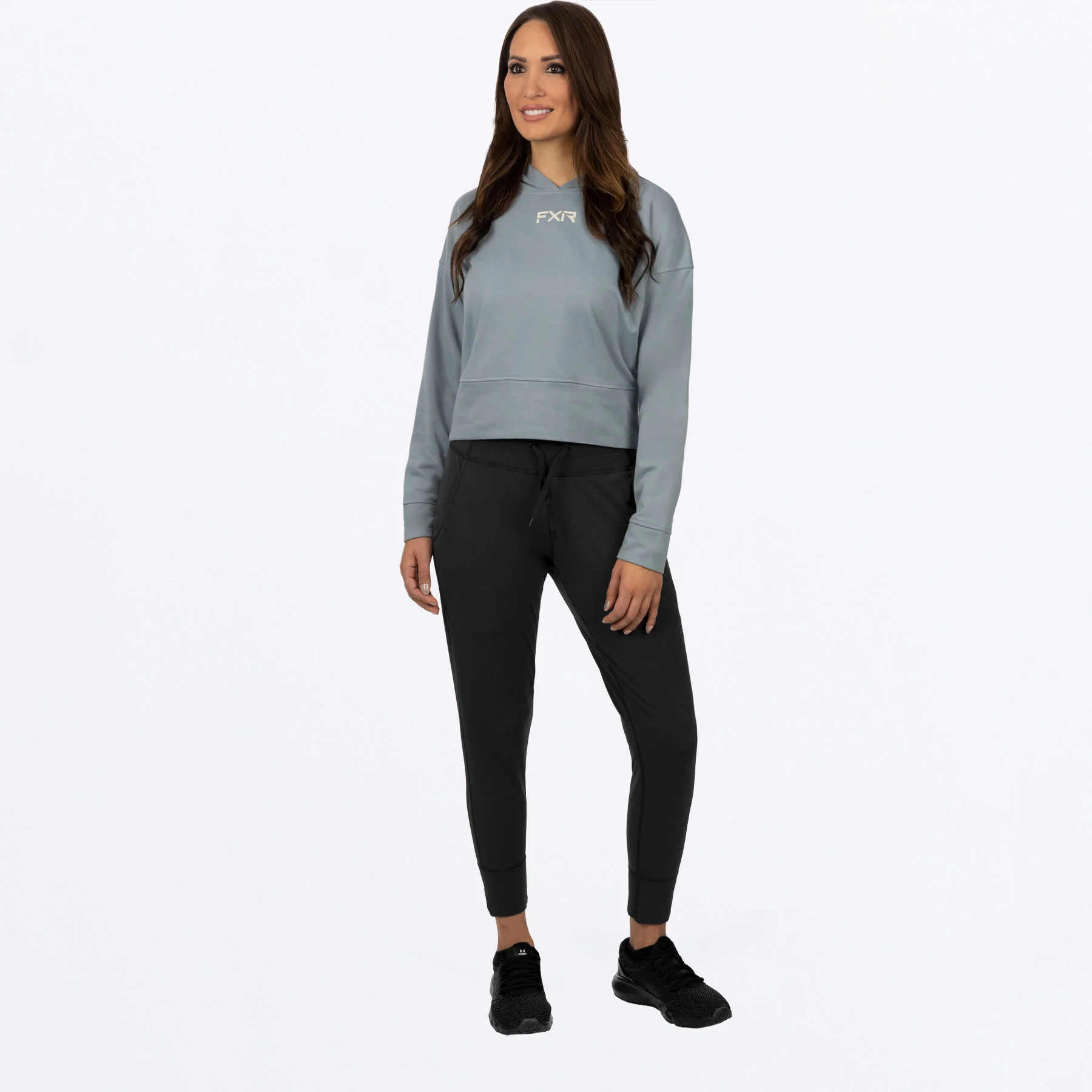Women's Balance Cropped Pullover Hoodie - Image 4