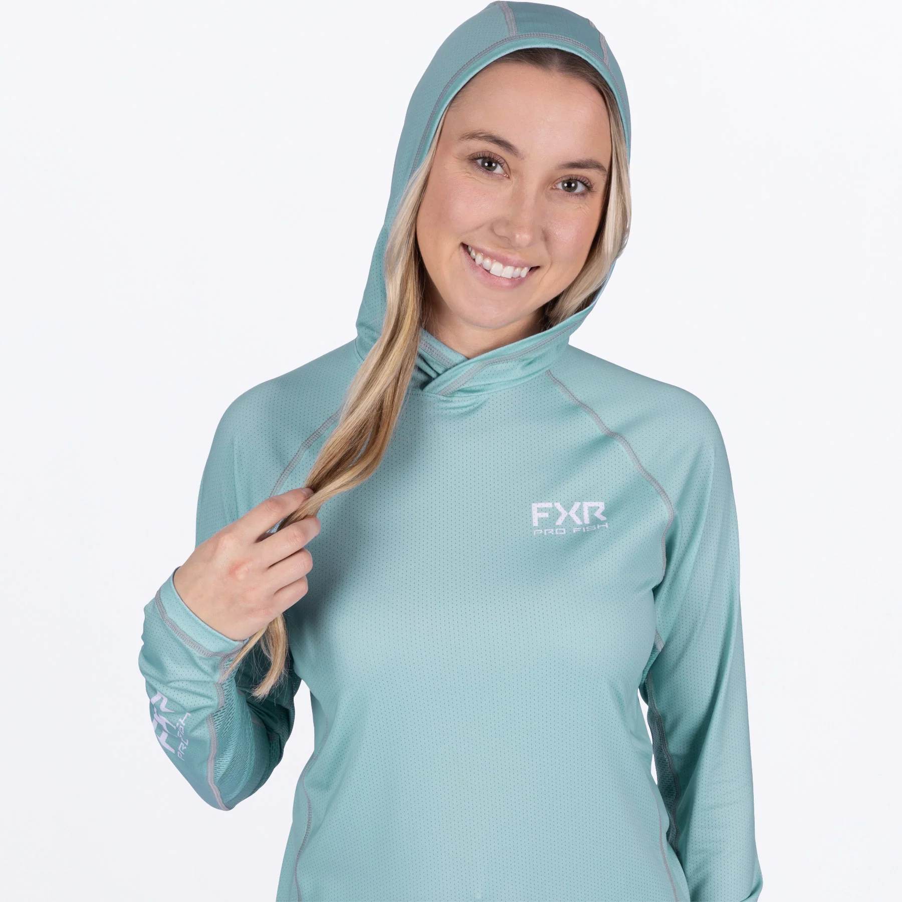 Women's Derby Air UPF Pullover Hoodie - Image 4
