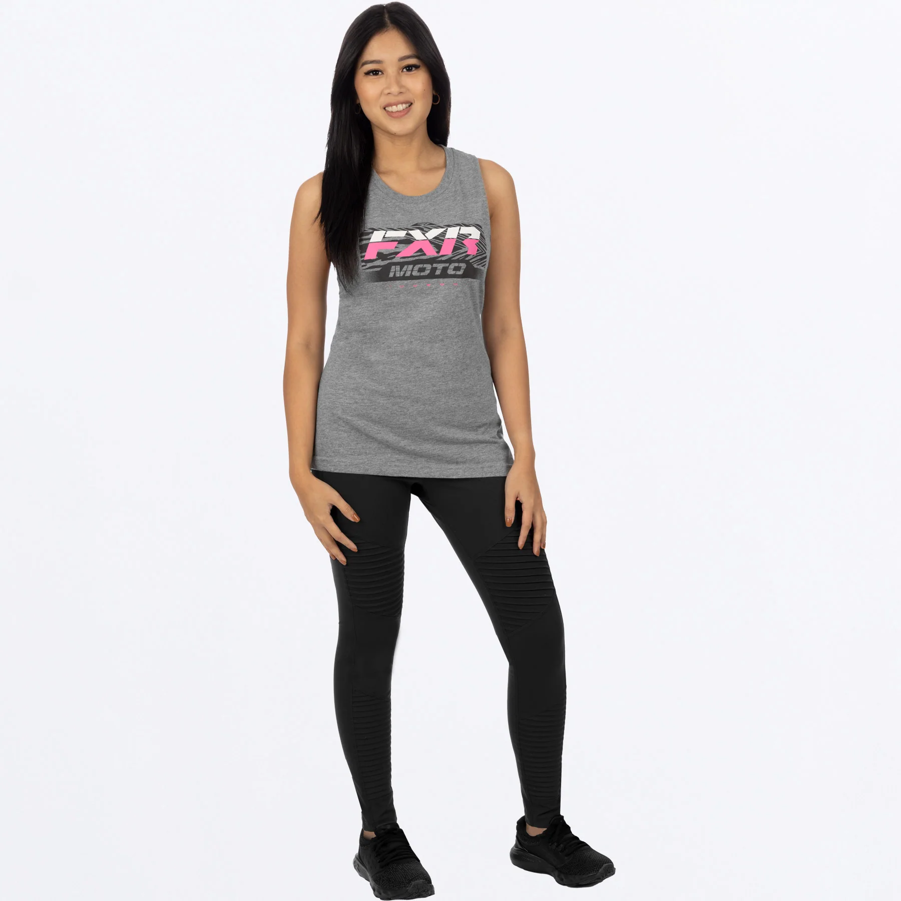 Women's Moto Premium Muscle Tank - Image 3