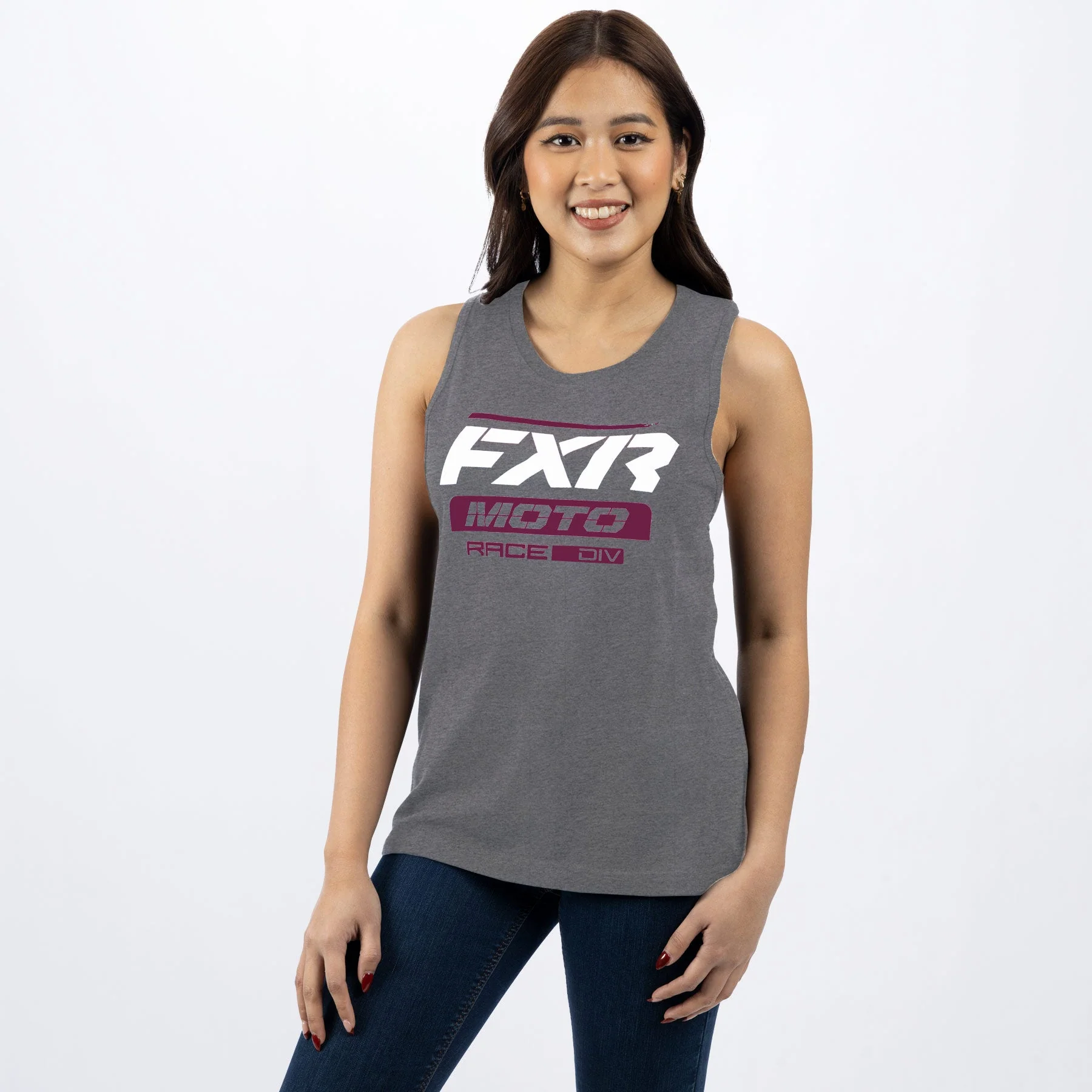Women's Moto Premium Muscle Tank - Image 4