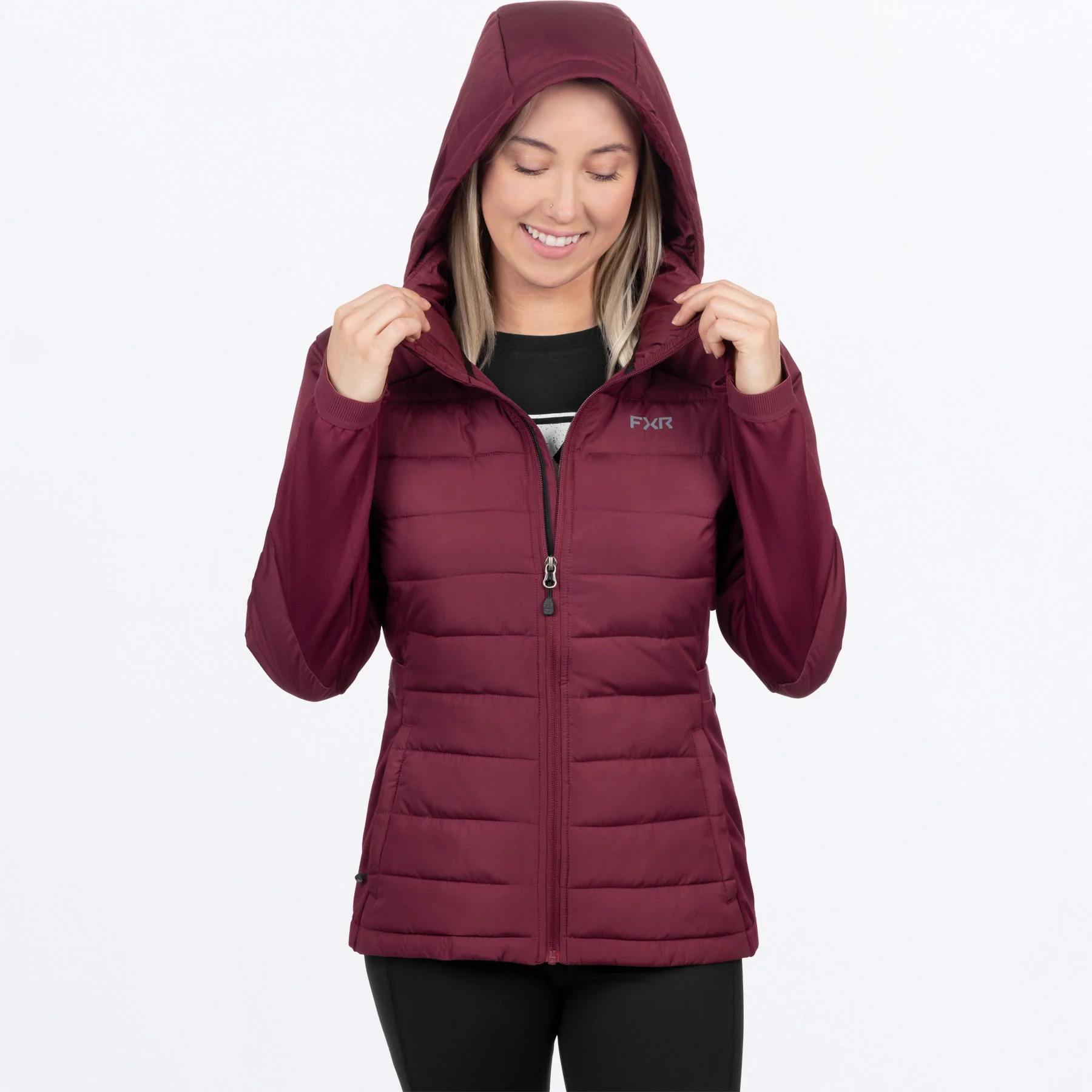Women's Phoenix Quilted Hoodie - Image 16