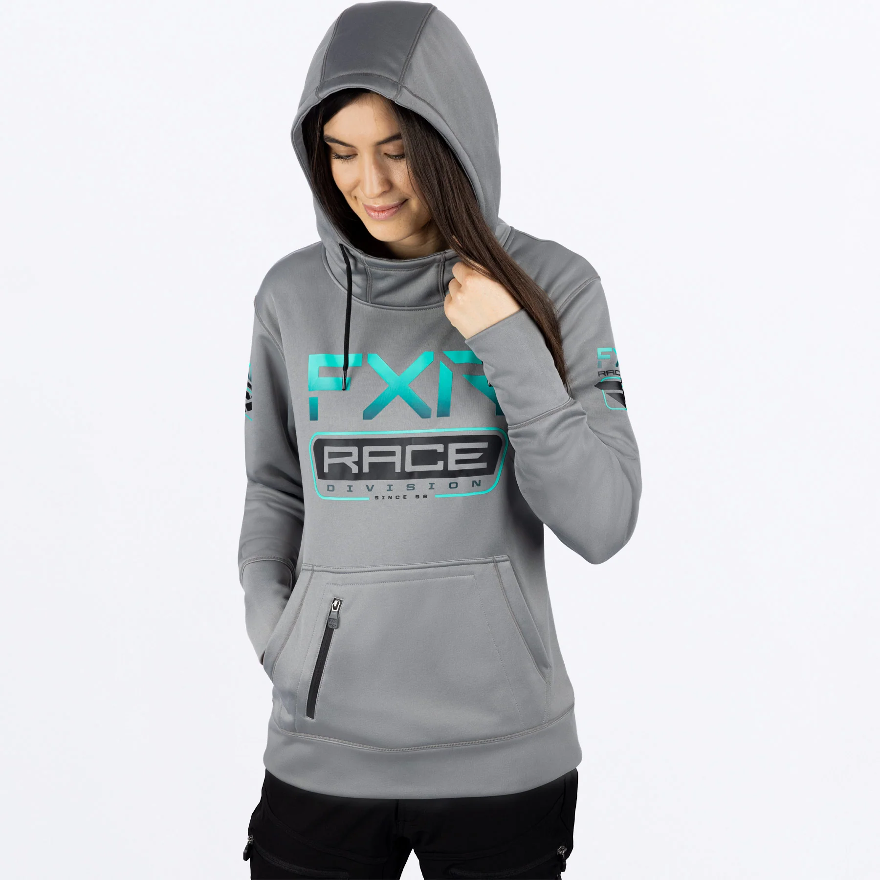 Women's Race Division Tech Pullover Hoodie - Image 7