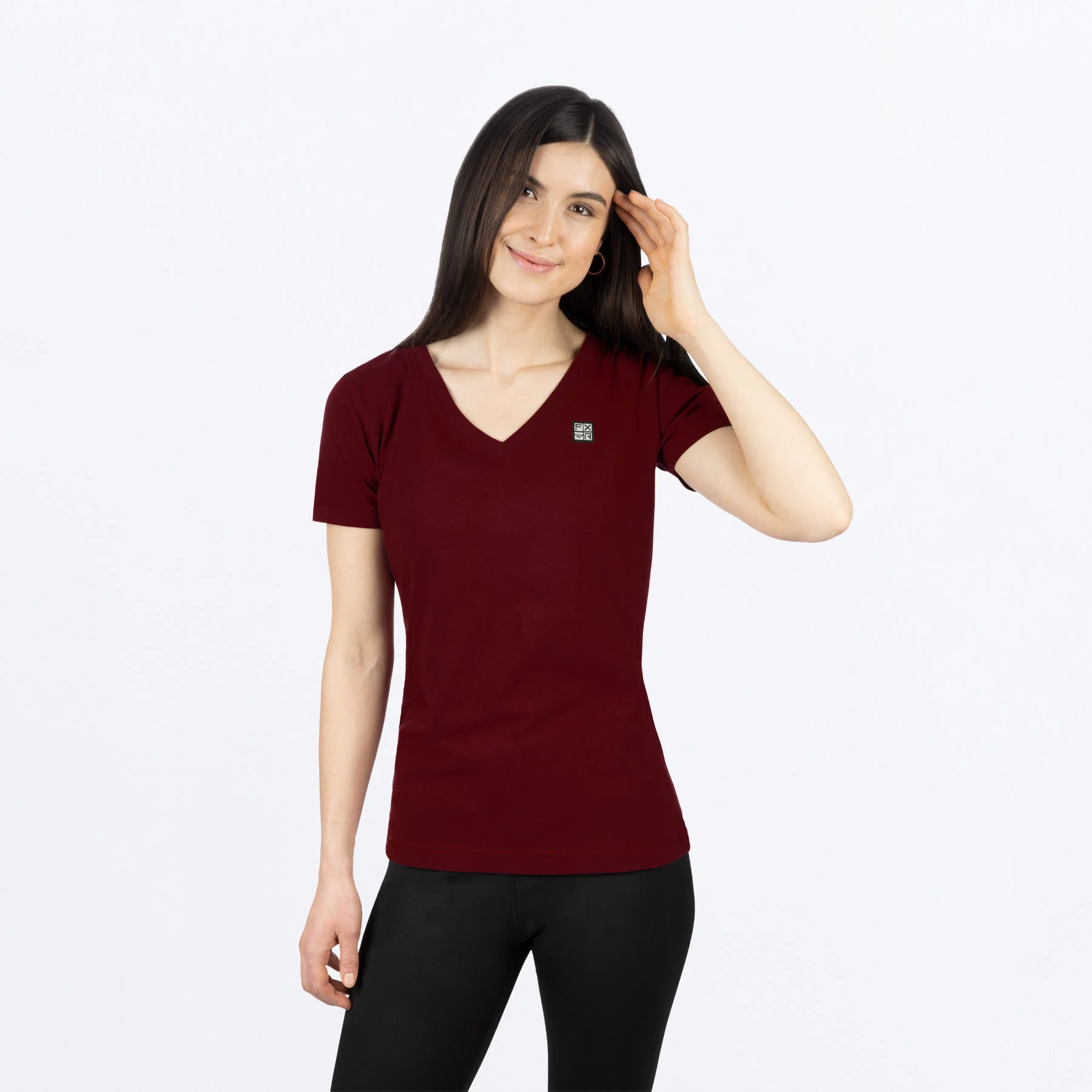 Women's Ride-X Premium V-Neck T-Shirt - Image 5