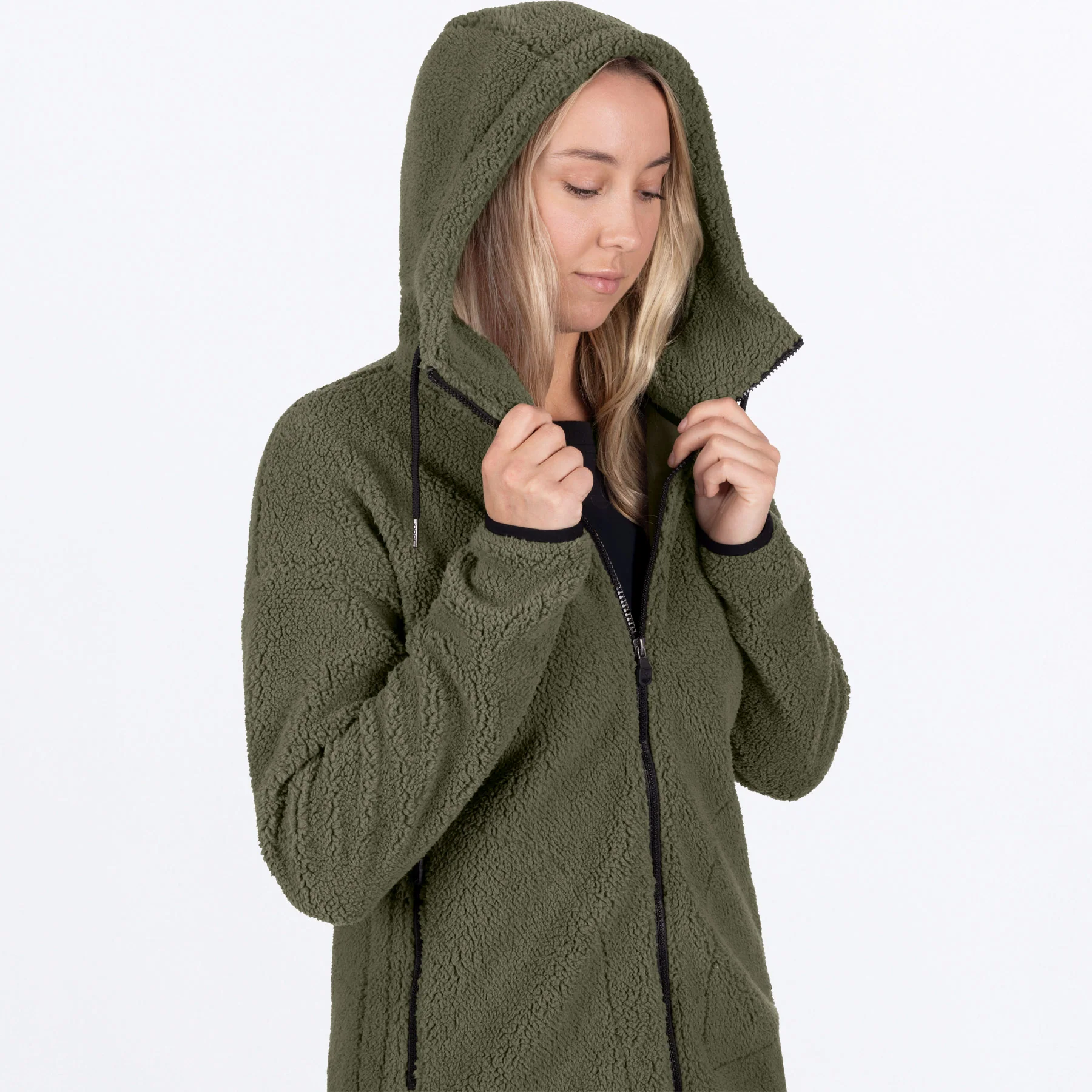 Women's Sapphire Sherpa Jacket - Image 12
