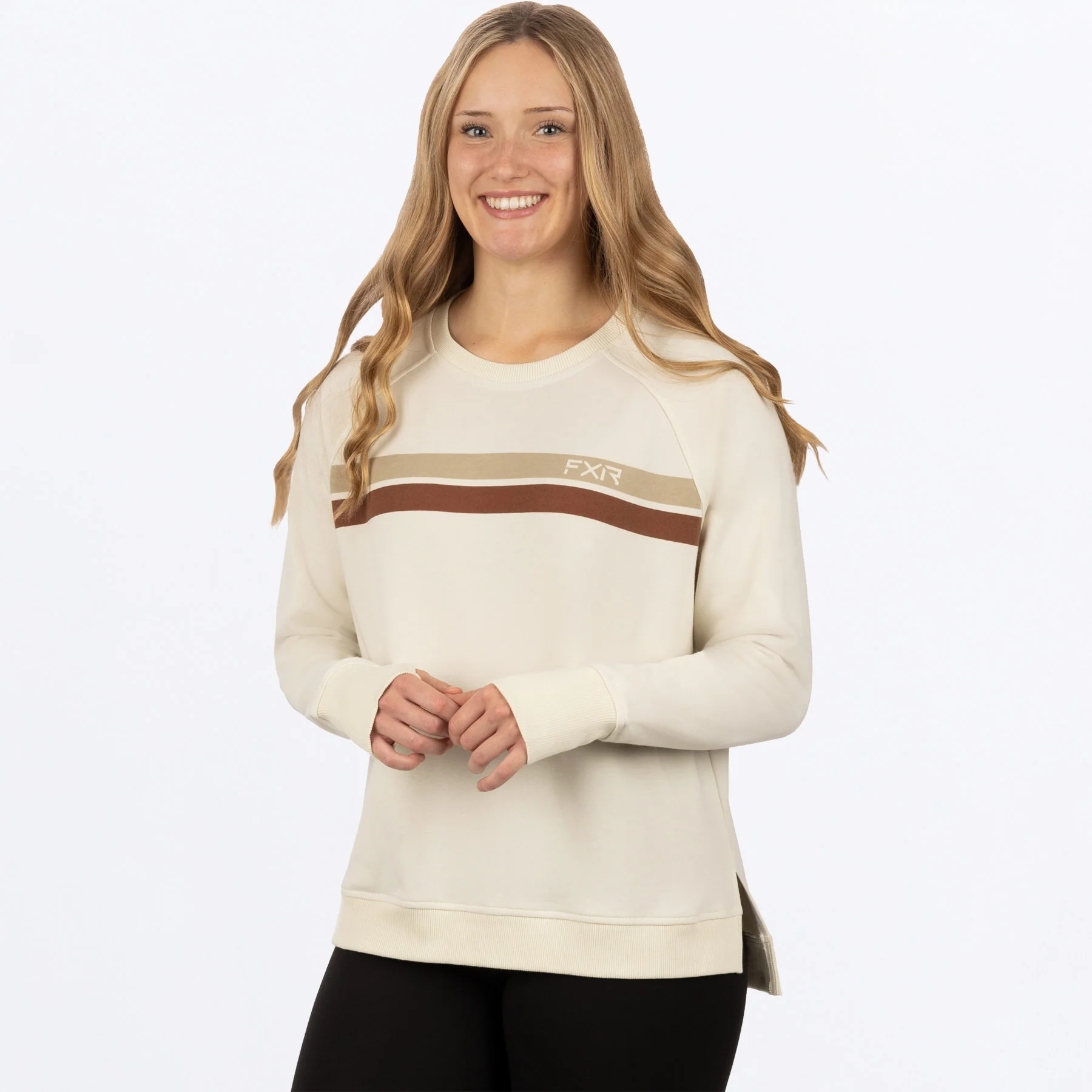 Women's Side Star Crewneck Pullover Sweater - Image 5