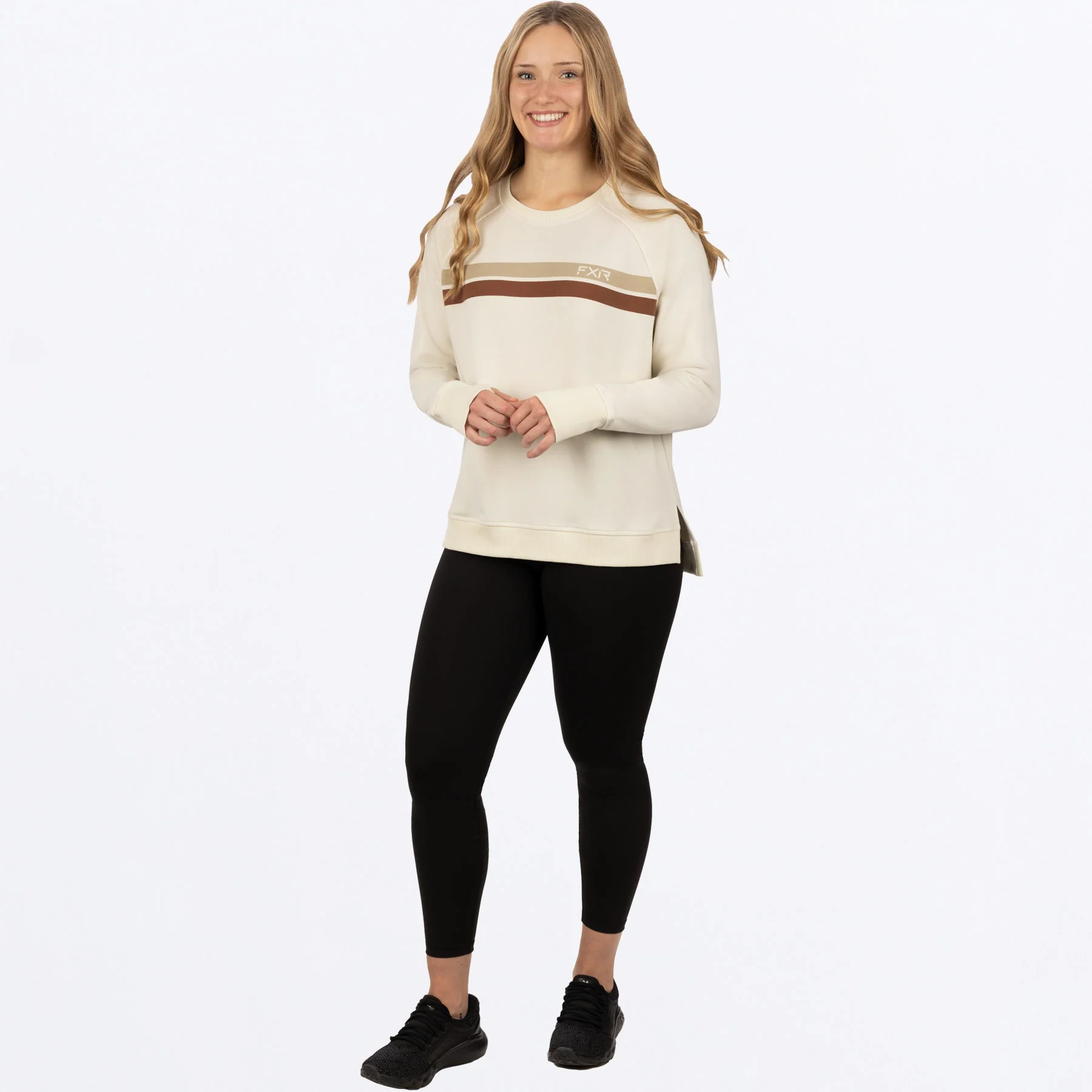 Women's Side Star Crewneck Pullover Sweater - Image 6