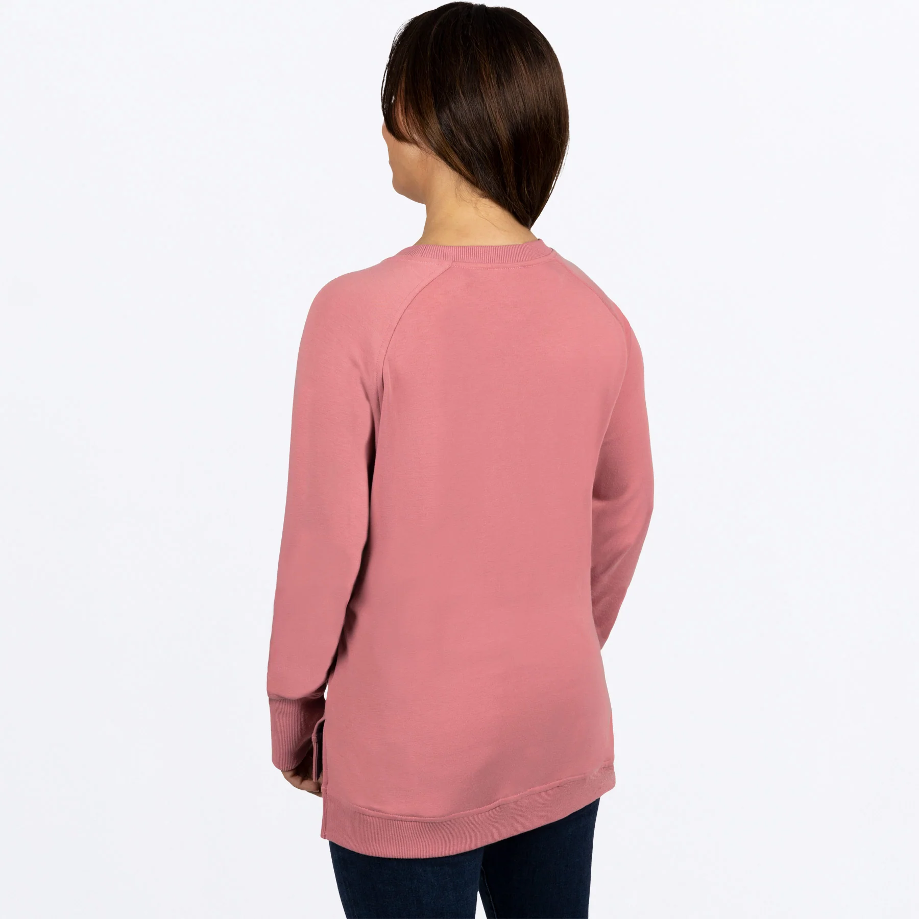 Women's Side Star Crewneck Pullover Sweater - Image 5