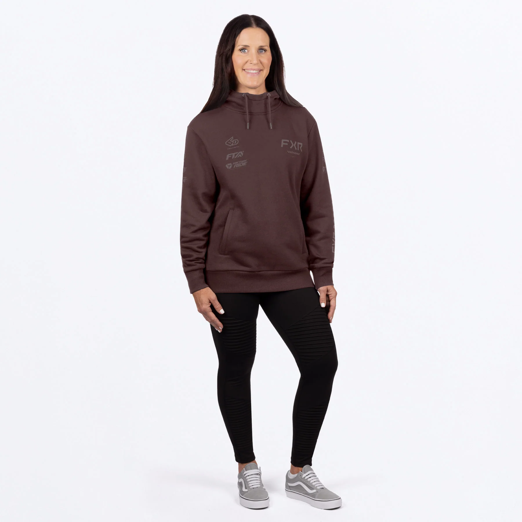 Women's Stack Cotton Pullover Hoodie - Image 8