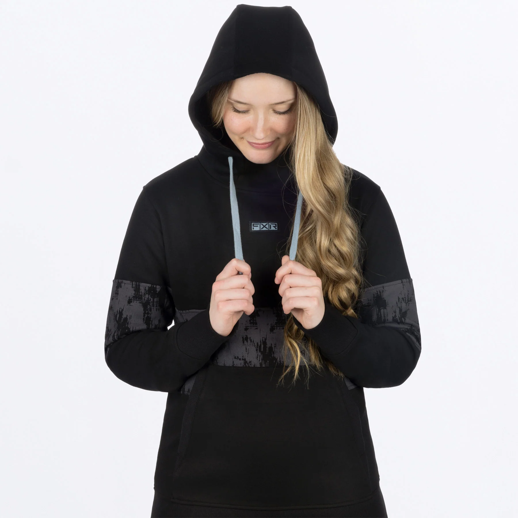 Women's Stripe Pullover Hoodie - Image 3