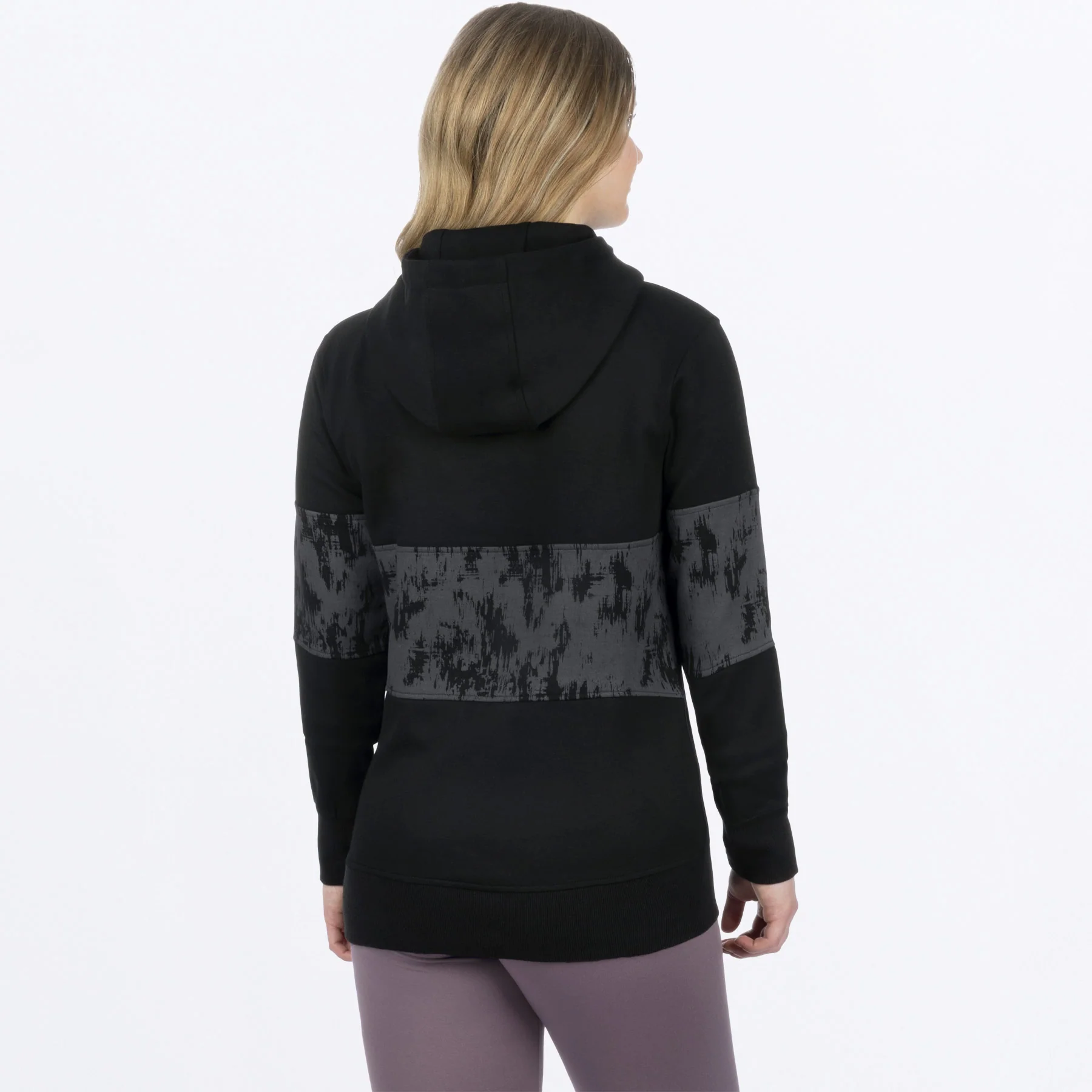 Women's Stripe Pullover Hoodie - Image 4