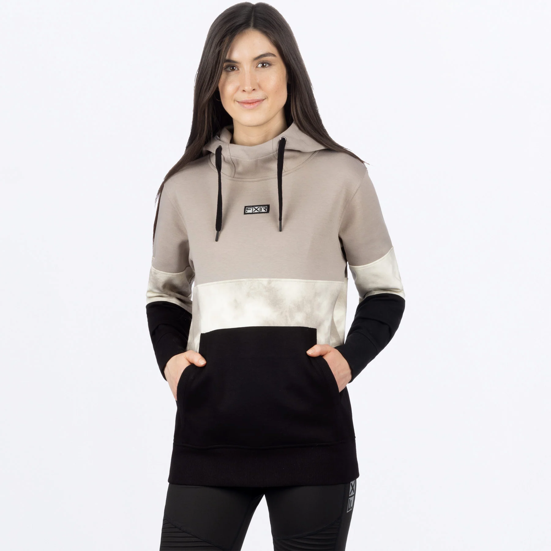 Women's Stripe Pullover Hoodie - Image 9