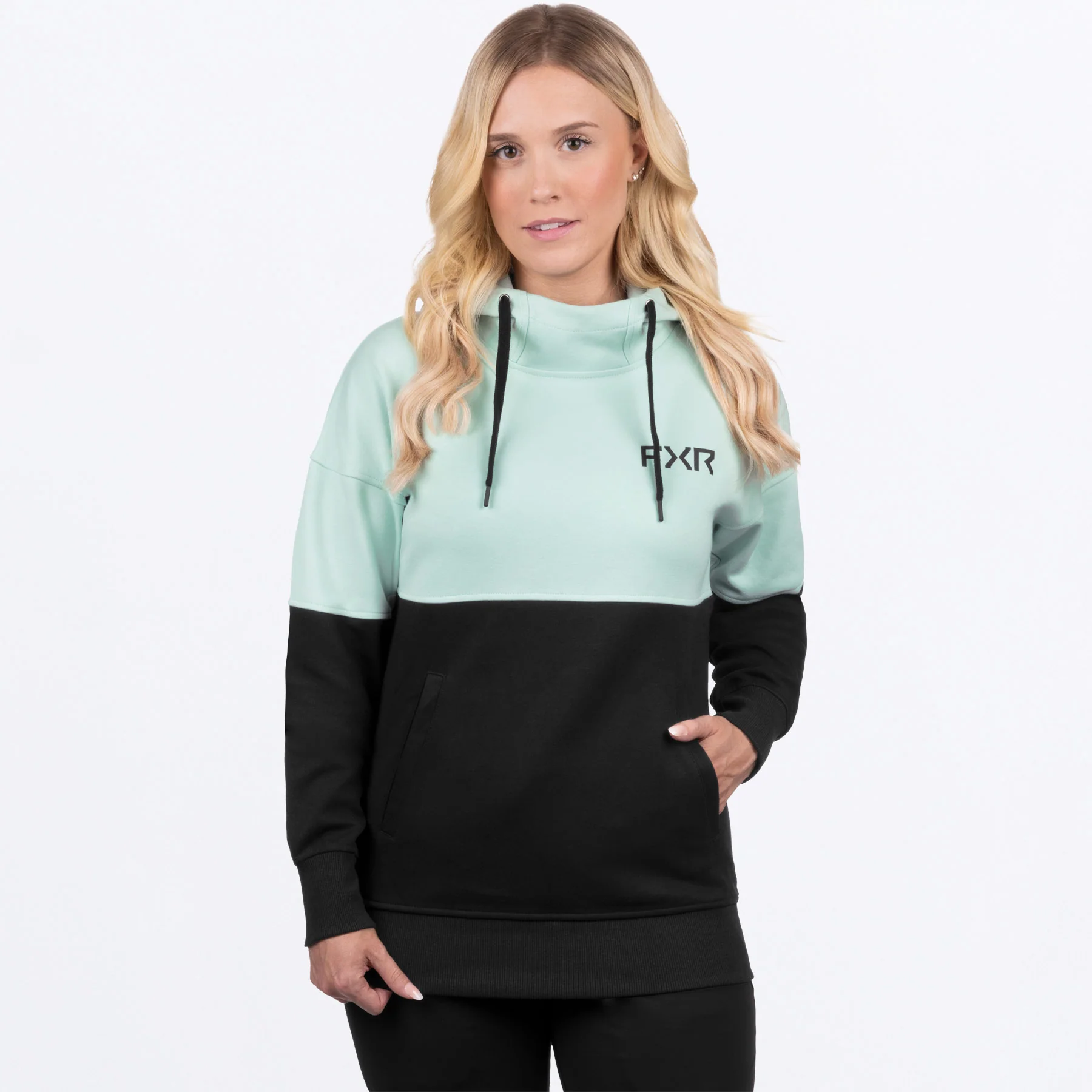 Women's Stripe Pullover Hoodie - Image 2