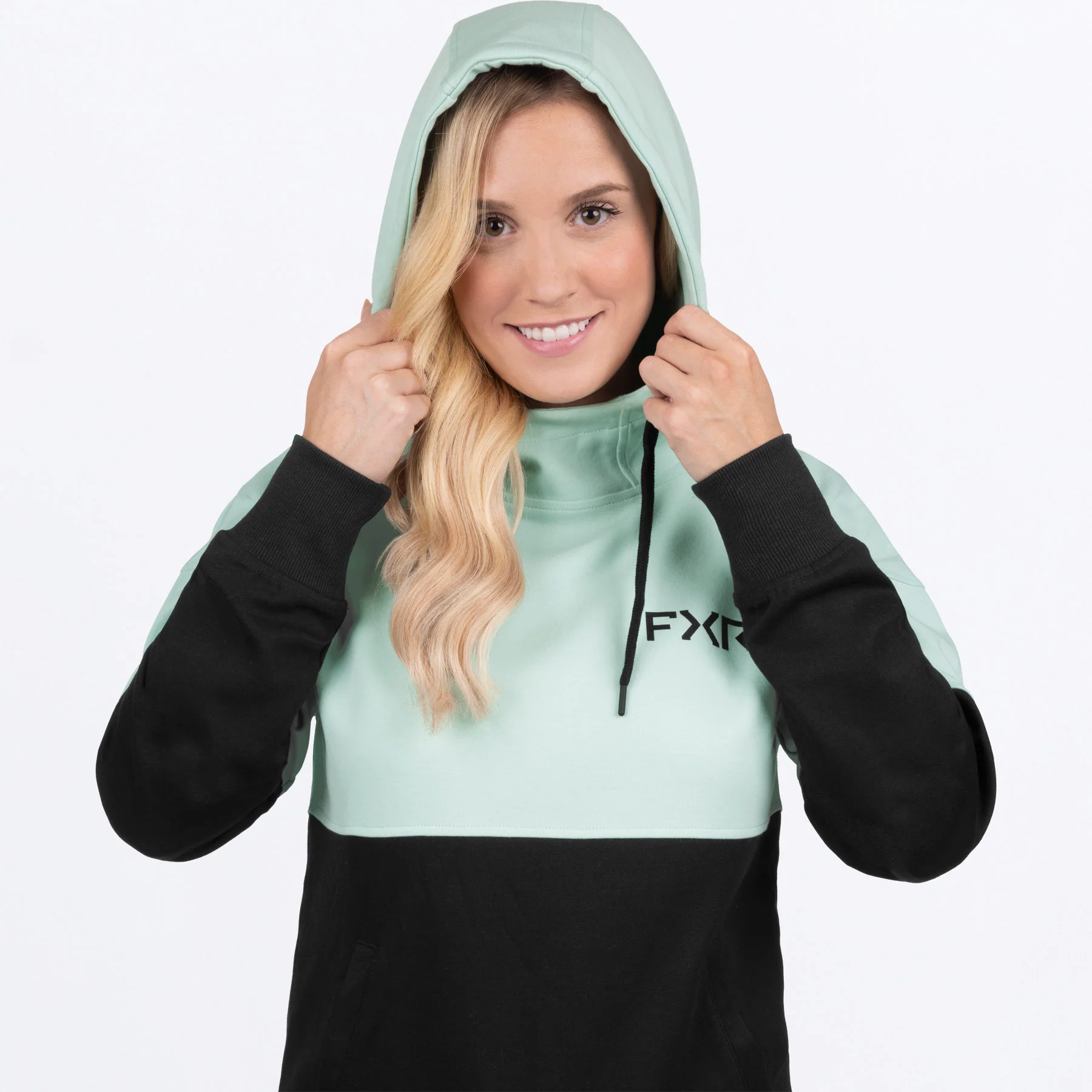 Women's Stripe Pullover Hoodie - Image 4