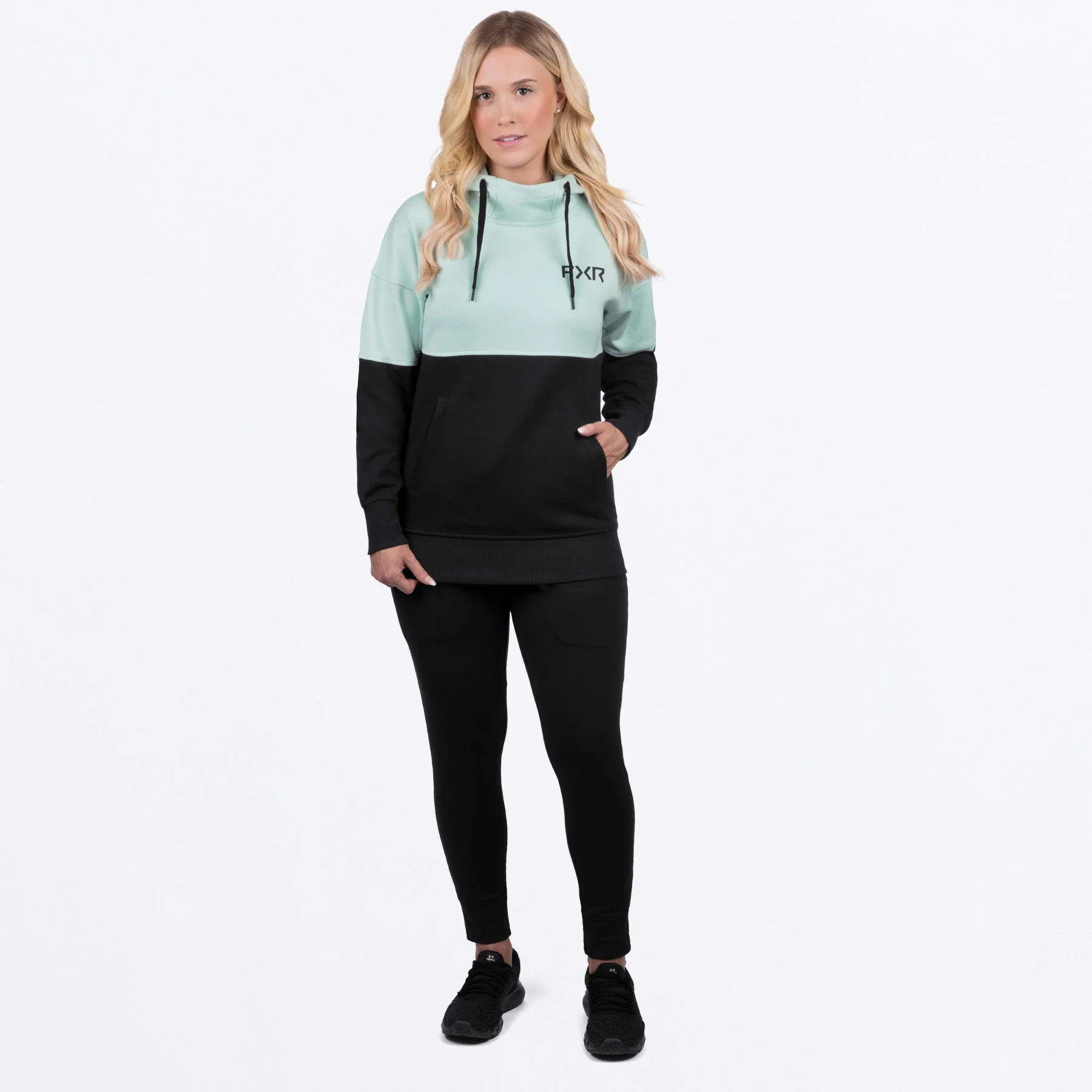 Women's Stripe Pullover Hoodie - Image 5