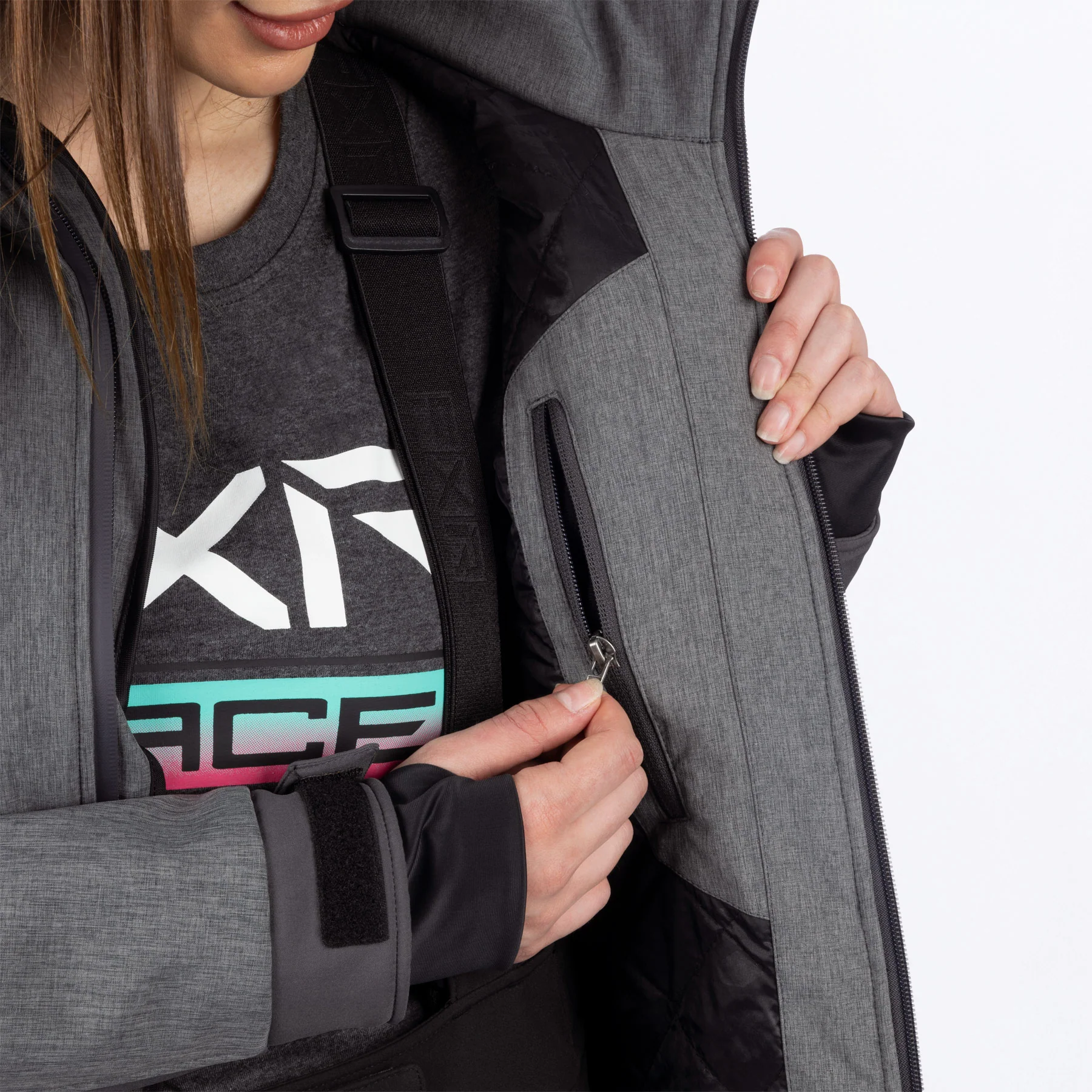 Women's Vertical Pro Insulated Softshell Jacket - Image 11