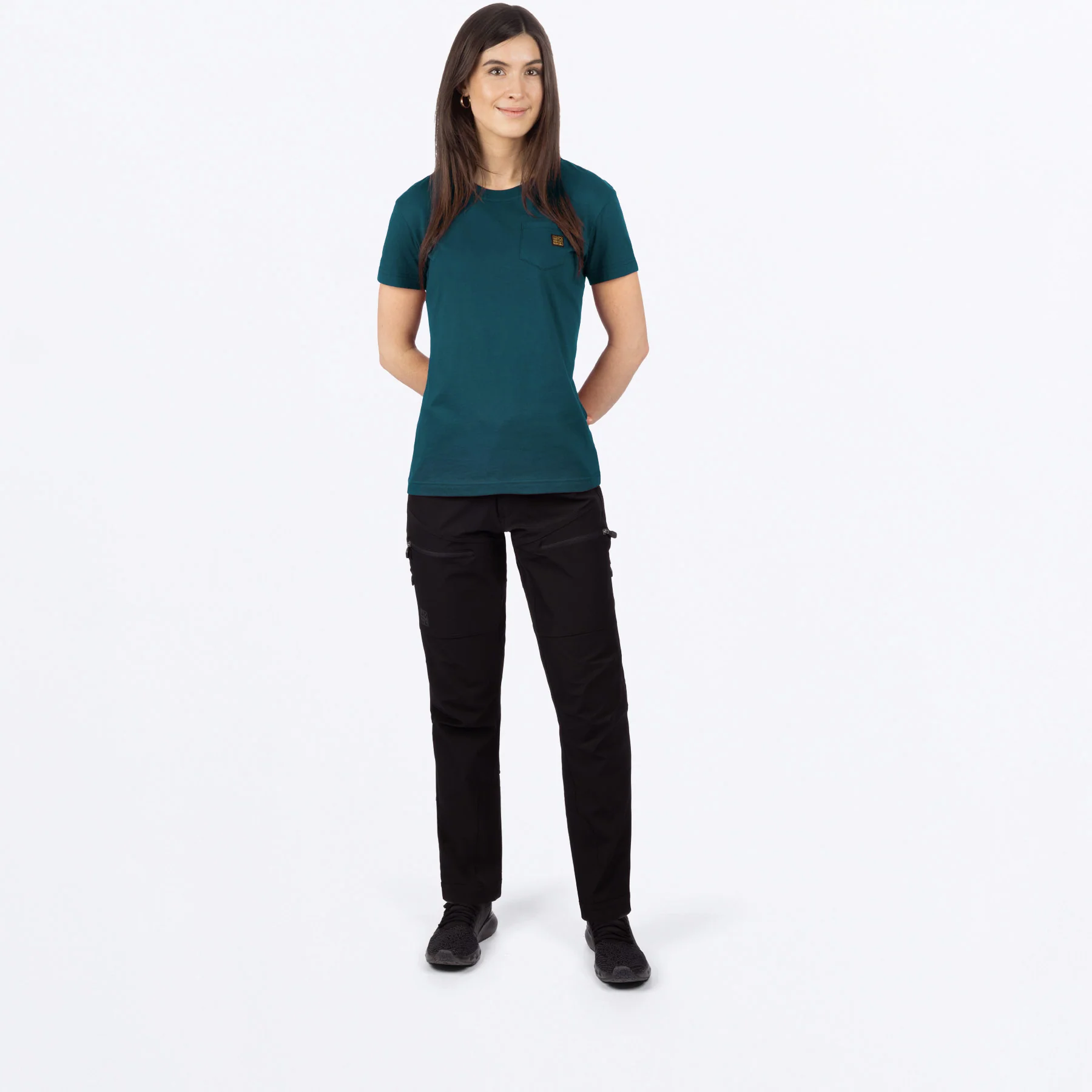 Women's Work Pocket Prem Boyfriend T-Shirt - Image 10
