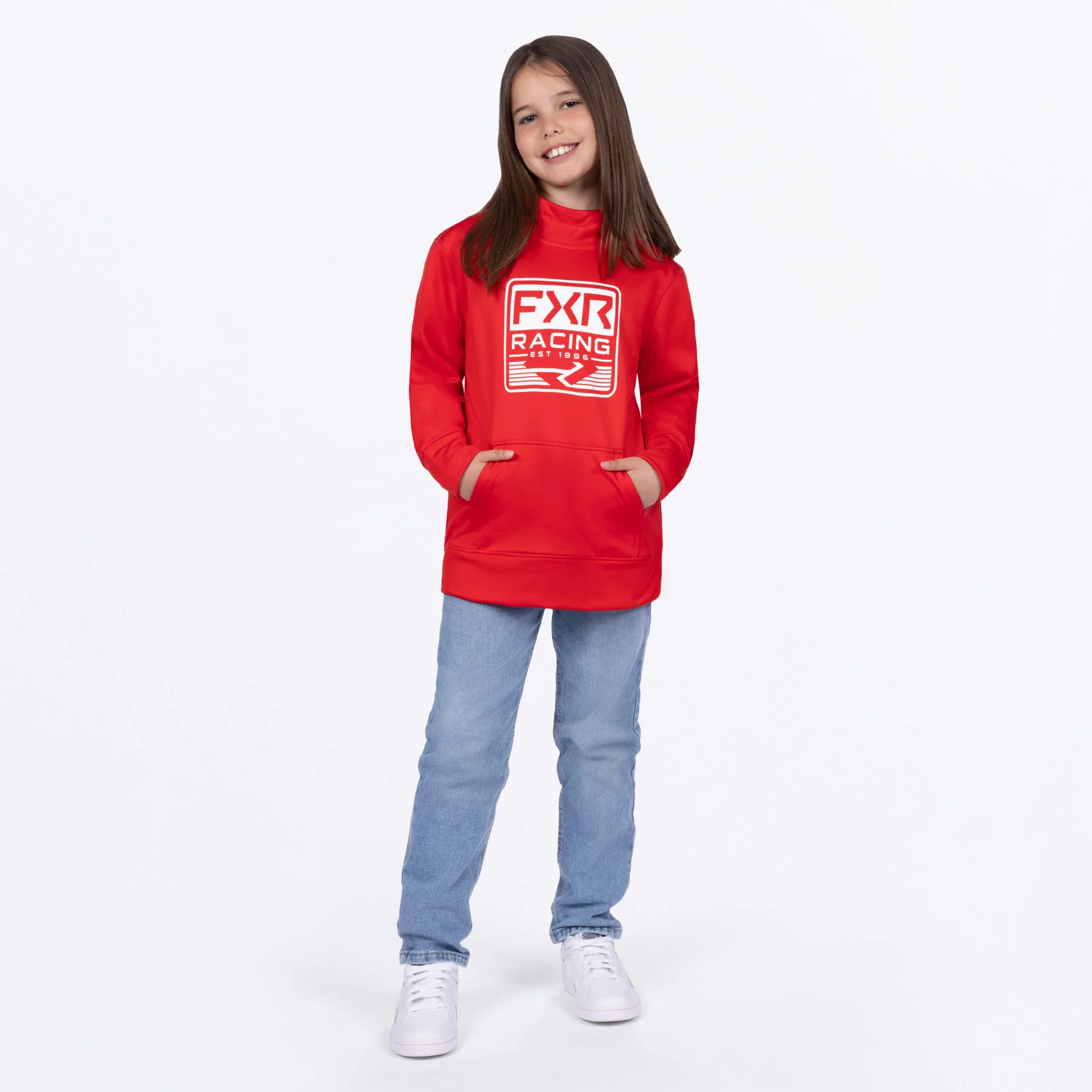 Youth Emblem Tech Pullover Hoodie - Image 8