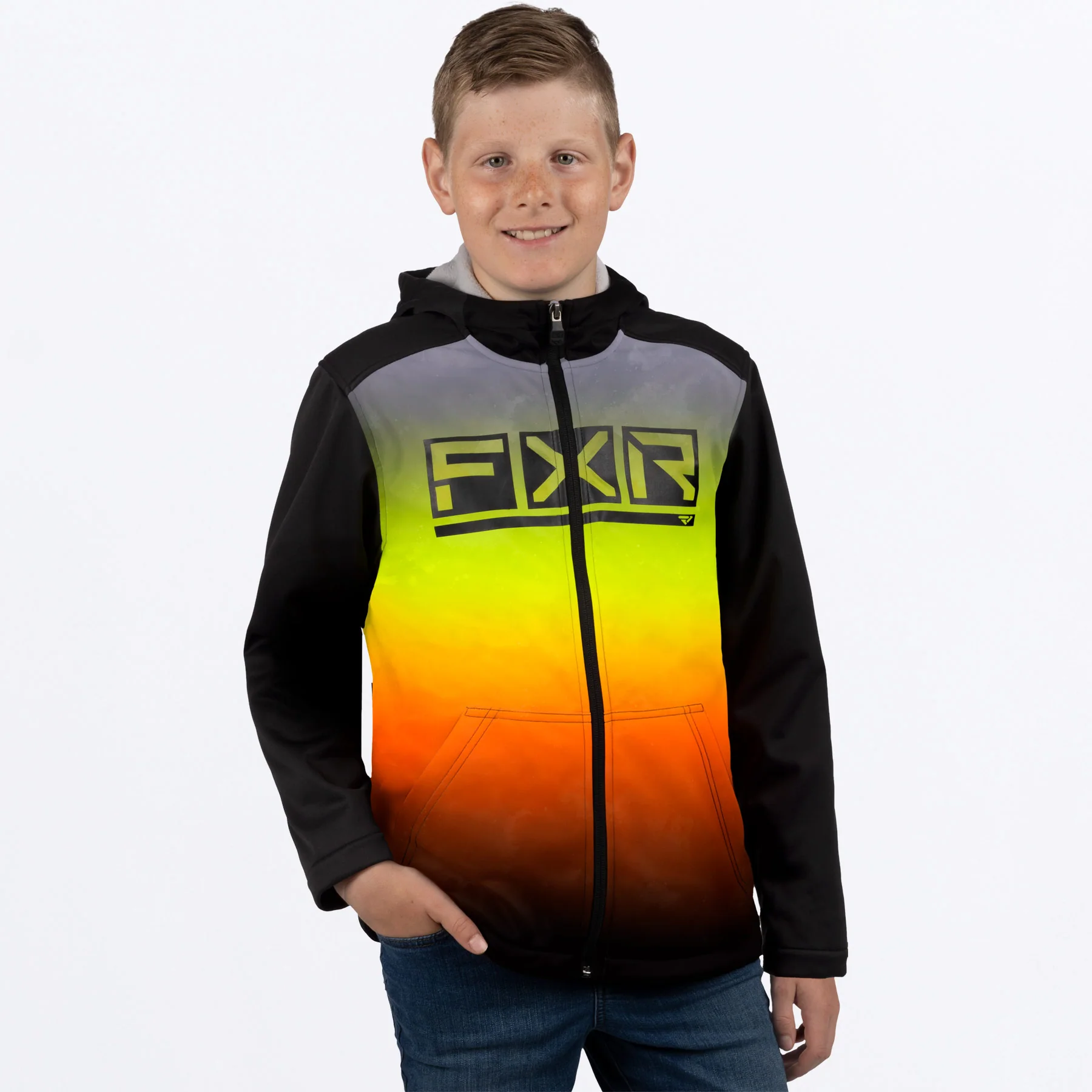 Youth Hydrogen Softshell Jacket - Image 2