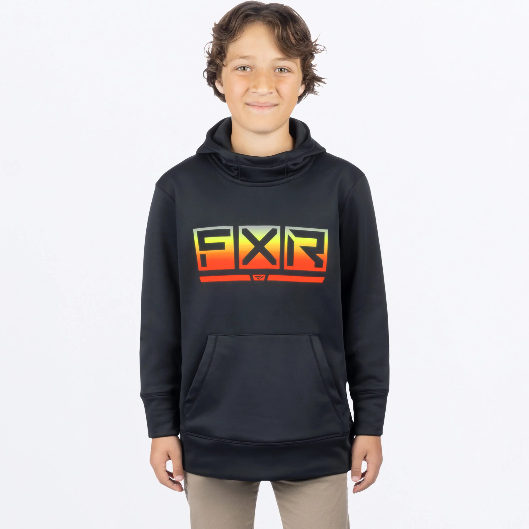 Youth Podium Tech Pullover Hoodie - Image 2