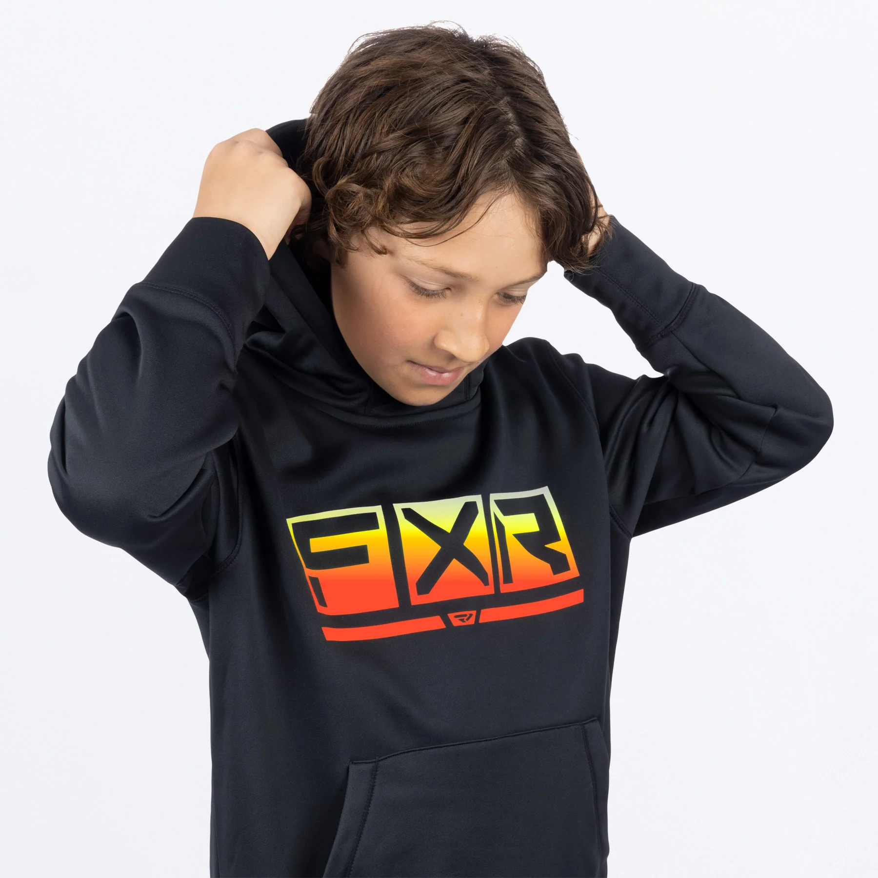 Youth Podium Tech Pullover Hoodie - Image 5