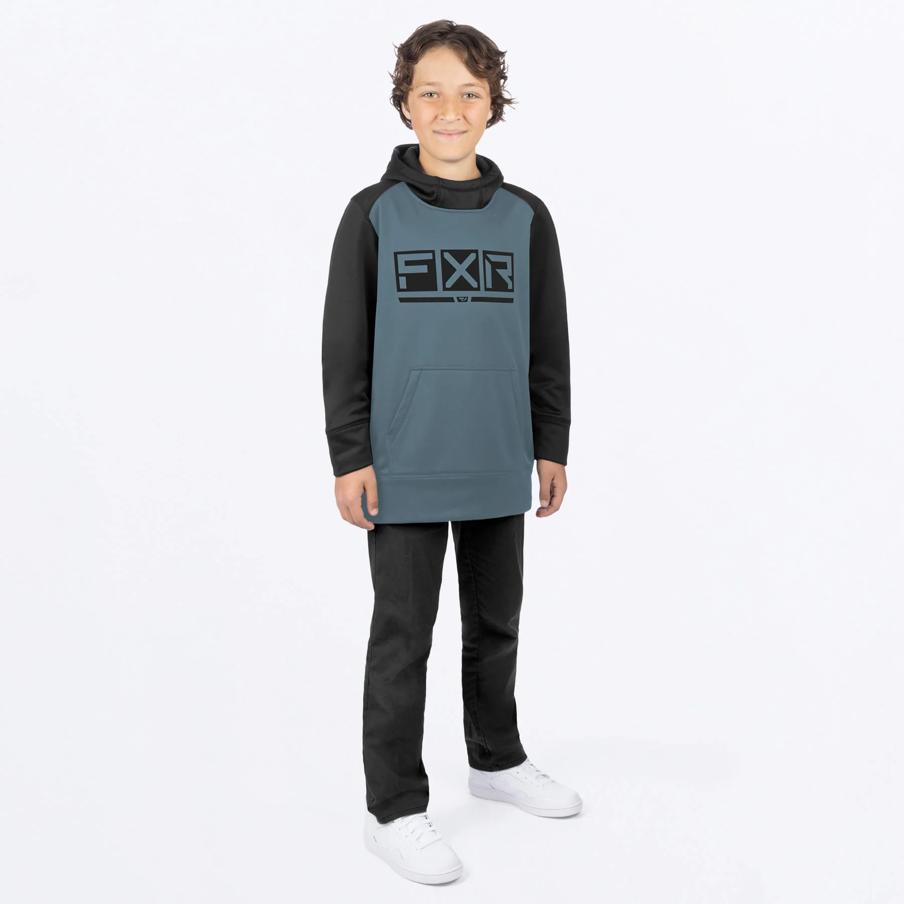 Youth Podium Tech Pullover Hoodie - Image 8