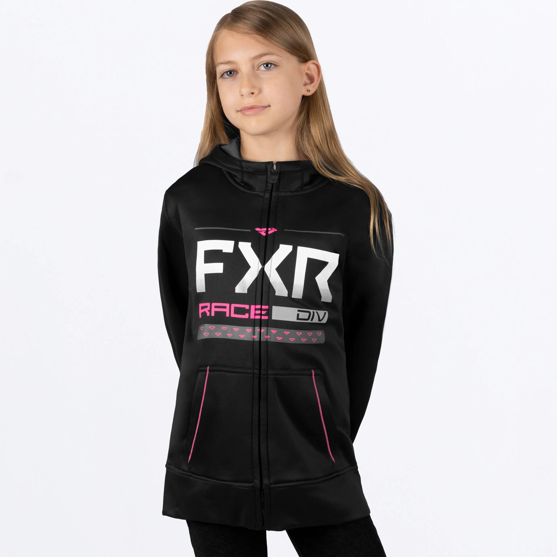 Youth Race Division Tech Hoodie - Image 2
