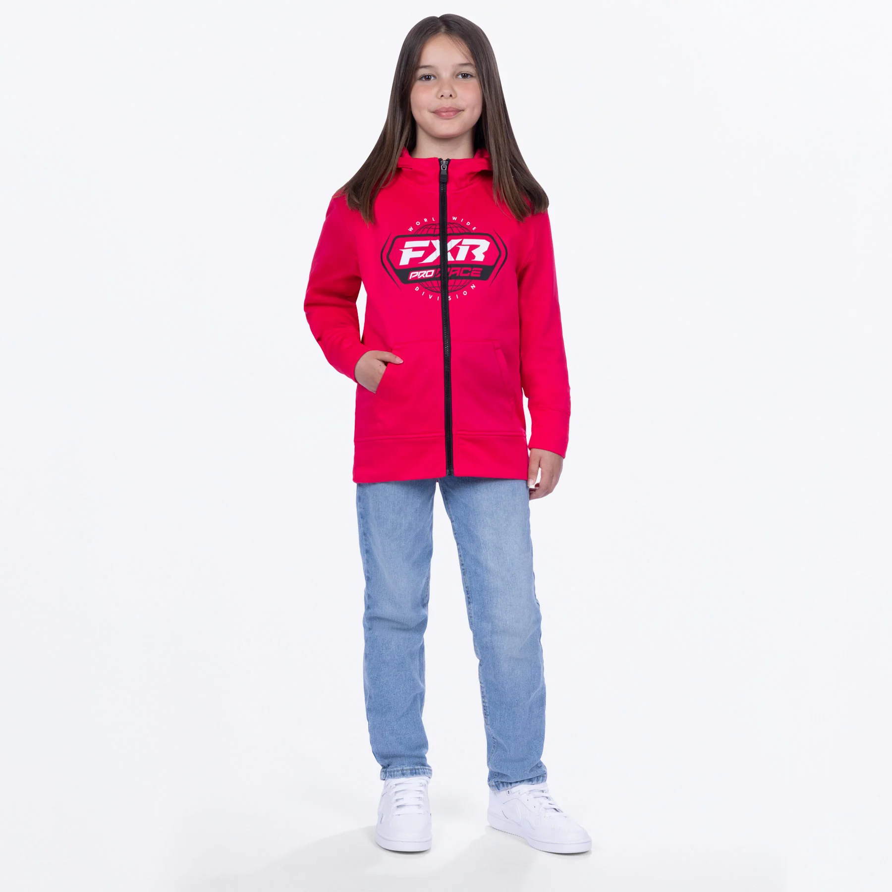 Youth Race Division Tech Zip Hoodie - Image 7